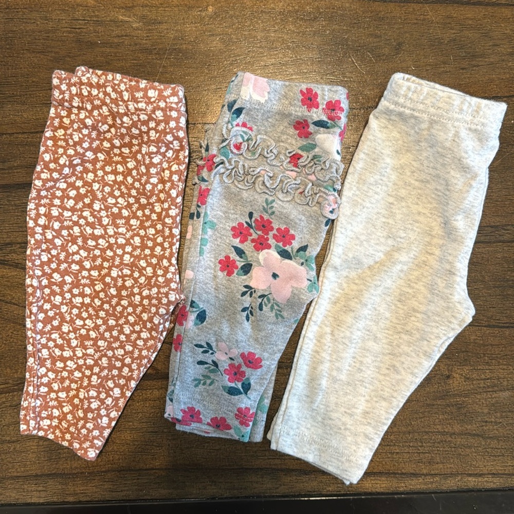 Carters pants multicolor 3 months baby girl